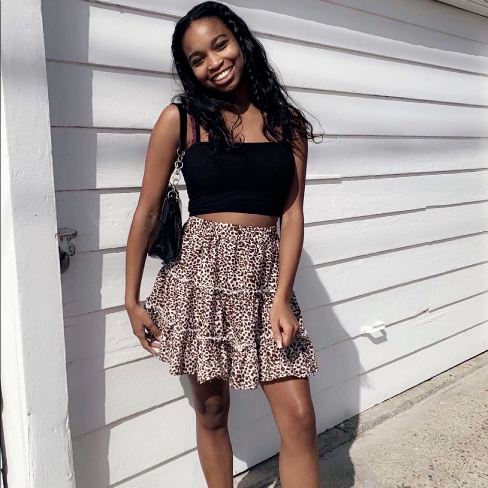 Cheetah skirt